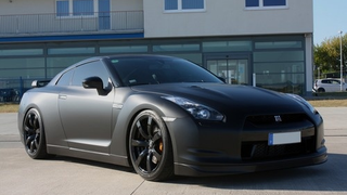 German Tuner Gives Godzilla Gorgeous Matte Black Finish, Upgrades
